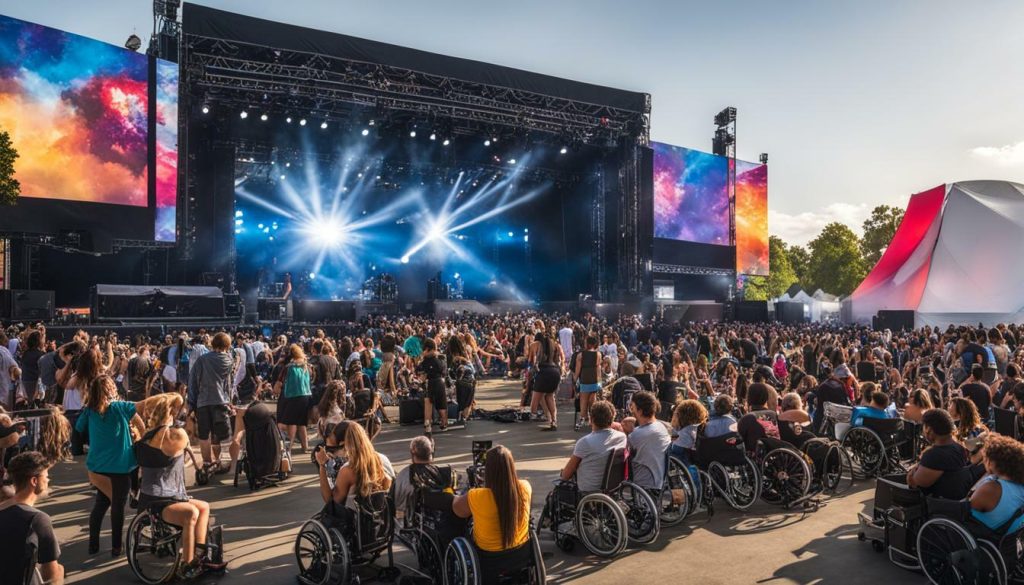 L'expérience des festivals de musique pour les personnes à mobilité réduite